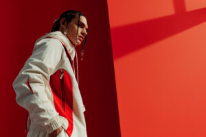 red nike tech
